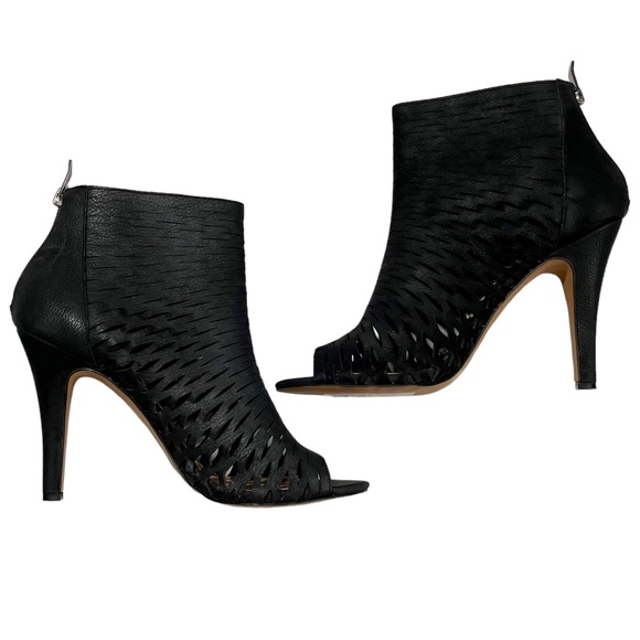 Vince Camuto Krandi Peep Toe Booties - Picture 2 of 7